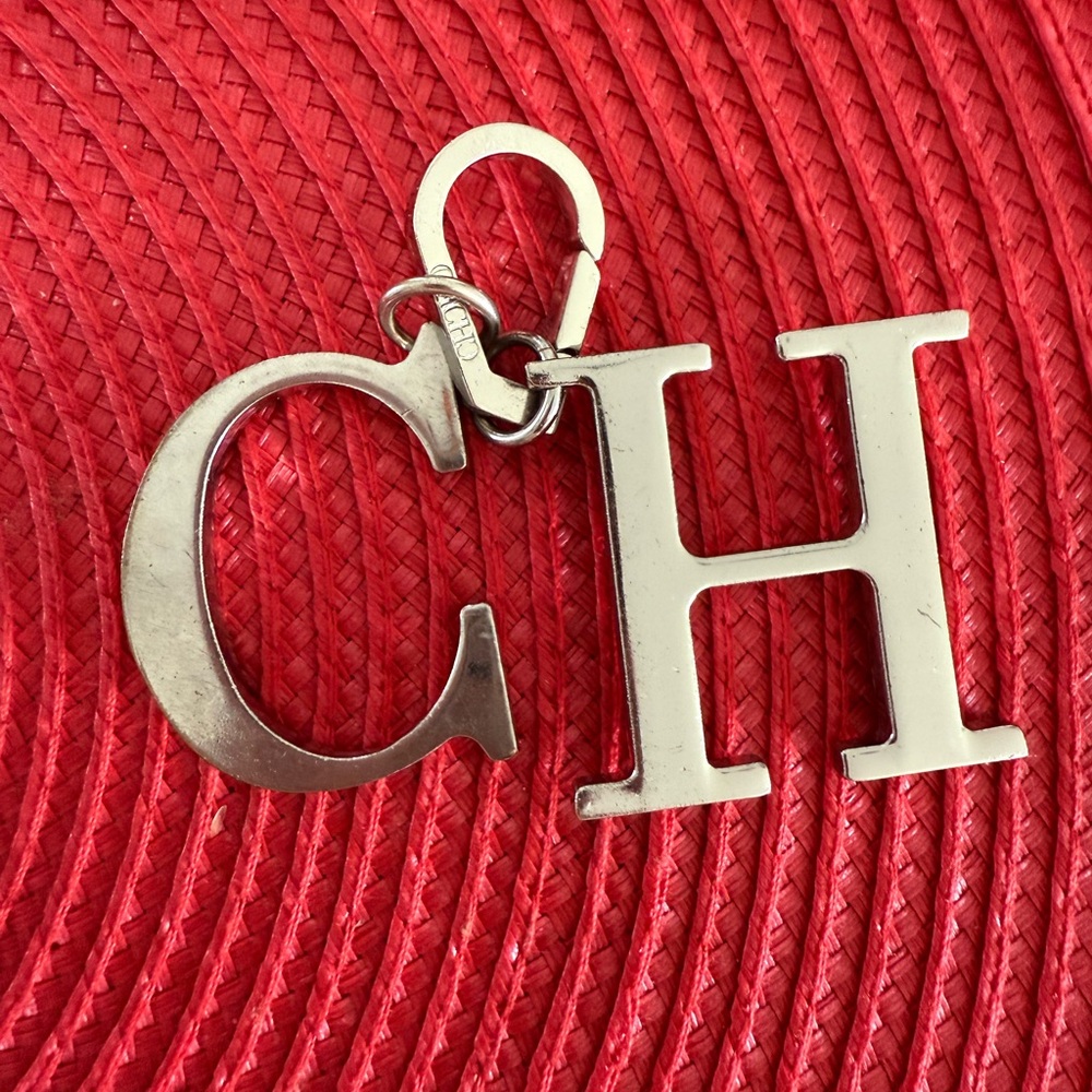 Carolina Herrera Silver Key Holder